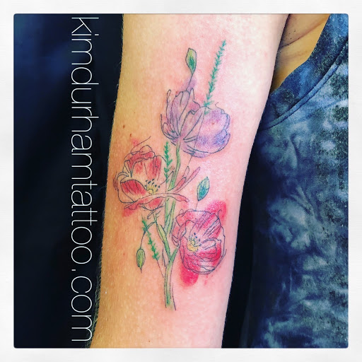 Explore skull sleeve tattoo ideas, creative tattoo ideas in Moab, available at Moab Tattoo