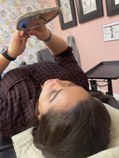 Explore men's side neck tattoo ideas, creative tattoo ideas in Peoria Heights, available at BeautiFULL Brows By Jen Microblading - Permanent Makeup Wild Honey Beauty Studio