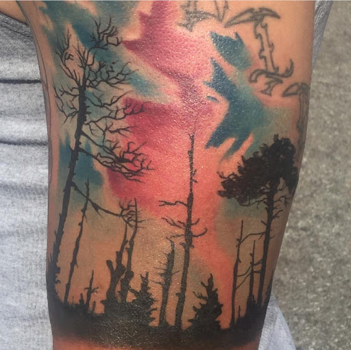 Explore family tree tattoo ideas for females, creative tattoo ideas in Southaven, available at Illusion Ink