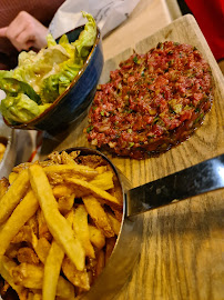 Steak tartare du Restaurant français Brasserie a 4 Temps à Carcassonne - n°11