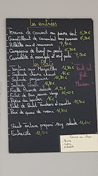 Restaurant La Table Saint Firmin à Amiens (la carte)