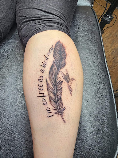 Find small tattoo between breast ideas for your next unique tattoo in Wisconsin Dells at Twisted Dimensions Tattoo Studio