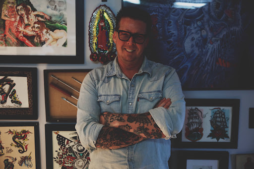 Explore dreaming tattoo ideas, creative tattoo ideas in Neptune, available at Neptune Tattooville