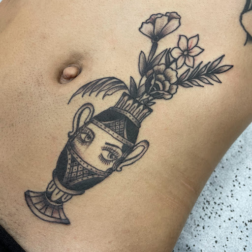Explore wrestling tattoos ideas, creative tattoo ideas in Buffalo, available at True Gloom Tattoo Studio