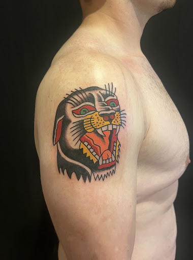 Explore aries zodiac sign tattoo ideas, creative tattoo ideas in Conway, available at Saint Voodoo Tattoo