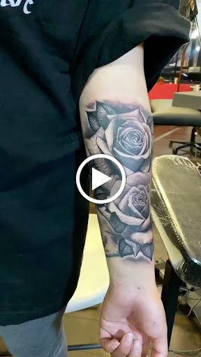 Explore top of hand tattoo ideas, creative tattoo ideas in Georgetown, available at Iron Rite Tattoo South