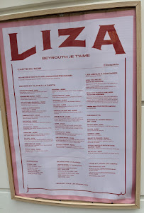 Liza à Paris carte