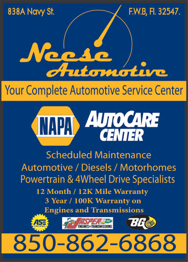 Auto Repair Shop «Neese Automotive», reviews and photos, 838 Navy St, Fort Walton Beach, FL 32547, USA