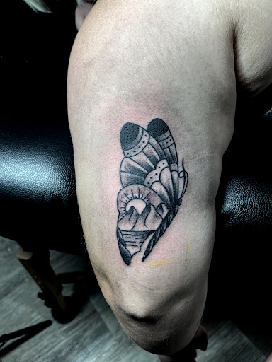 Explore music tattoo ideas for females, creative tattoo ideas in Gadsden, available at Sacred Art Tattoo Company