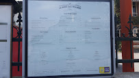 Le Pavé des Minimes à Toulouse menu