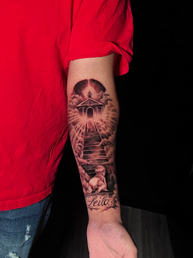 Explore overcome tattoo ideas, creative tattoo ideas in Fontana, available at Iconiq Tattoo Studio