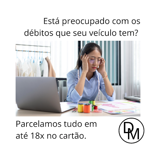 Logo da empresa - Despachante DM - Processos e Consultoria DM
