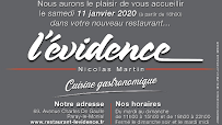 Photos du propriétaire du Restaurant L'Evidence à Digoin - n°1