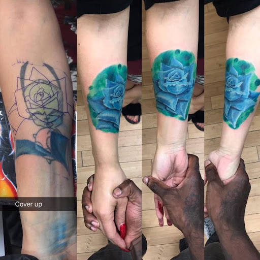 Find tattoo shop name ideas generator for your next unique tattoo in Goose Creek at Red Kirin Tattoo