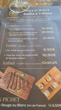 Le Boeuffet Salaise à Salaise-sur-Sanne menu