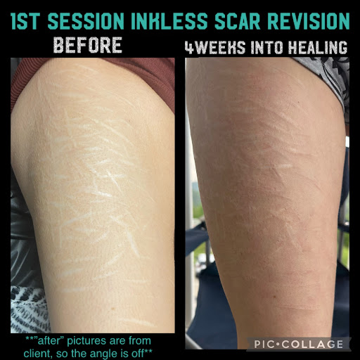 Explore last name back tattoo ideas, creative tattoo ideas in South Charleston, available at TORQUE Tattoo