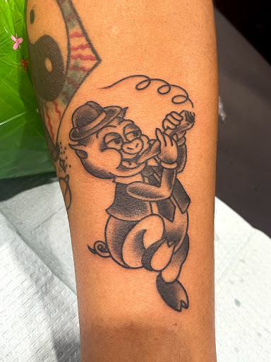 Explore godzilla tattoo ideas, creative tattoo ideas in Yakima, available at Top Kat Tattoo