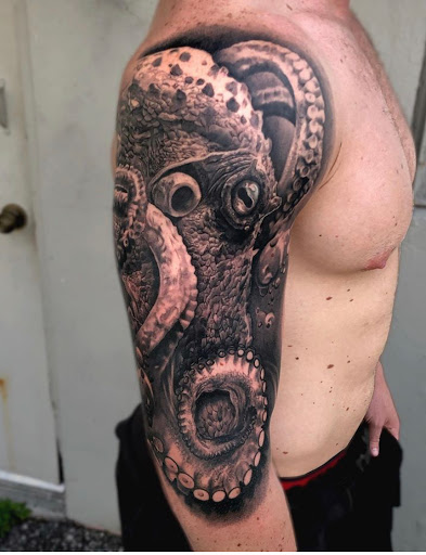 Explore pocket watch tattoo ideas, creative tattoo ideas in Hollywood, available at Sacred Eye Tattoos