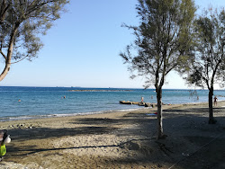 Akti Olympion beach'in fotoğrafı düz ve uzun ile birlikte