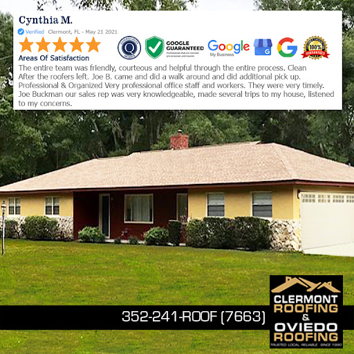 Roofing Contractor «Clermont Roofing», reviews and photos, 802 S Hwy 27, Minneola, FL 34715, USA