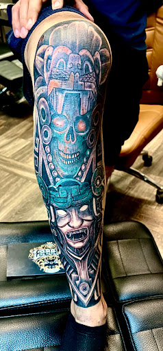 Explore gratitude tattoo ideas, creative tattoo ideas in Denver, available at Viva La Raza Tattoo Club