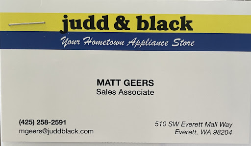 Appliance Store «Judd & Black Appliance Everett», reviews and photos, 3001 Hewitt Ave, Everett, WA 98201, USA