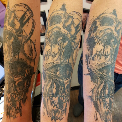 Explore ouija tattoo ideas, creative tattoo ideas in Alamosa, available at The Shop Tattoo & Comics
