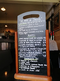 Restaurant B.D.J Café à Paris (la carte)
