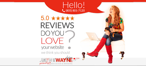 Jayne Wayne Web Design and Branding image