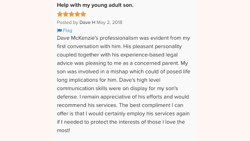 Criminal Justice Attorney «McKenzie Law Firm, P.C.», reviews and photos