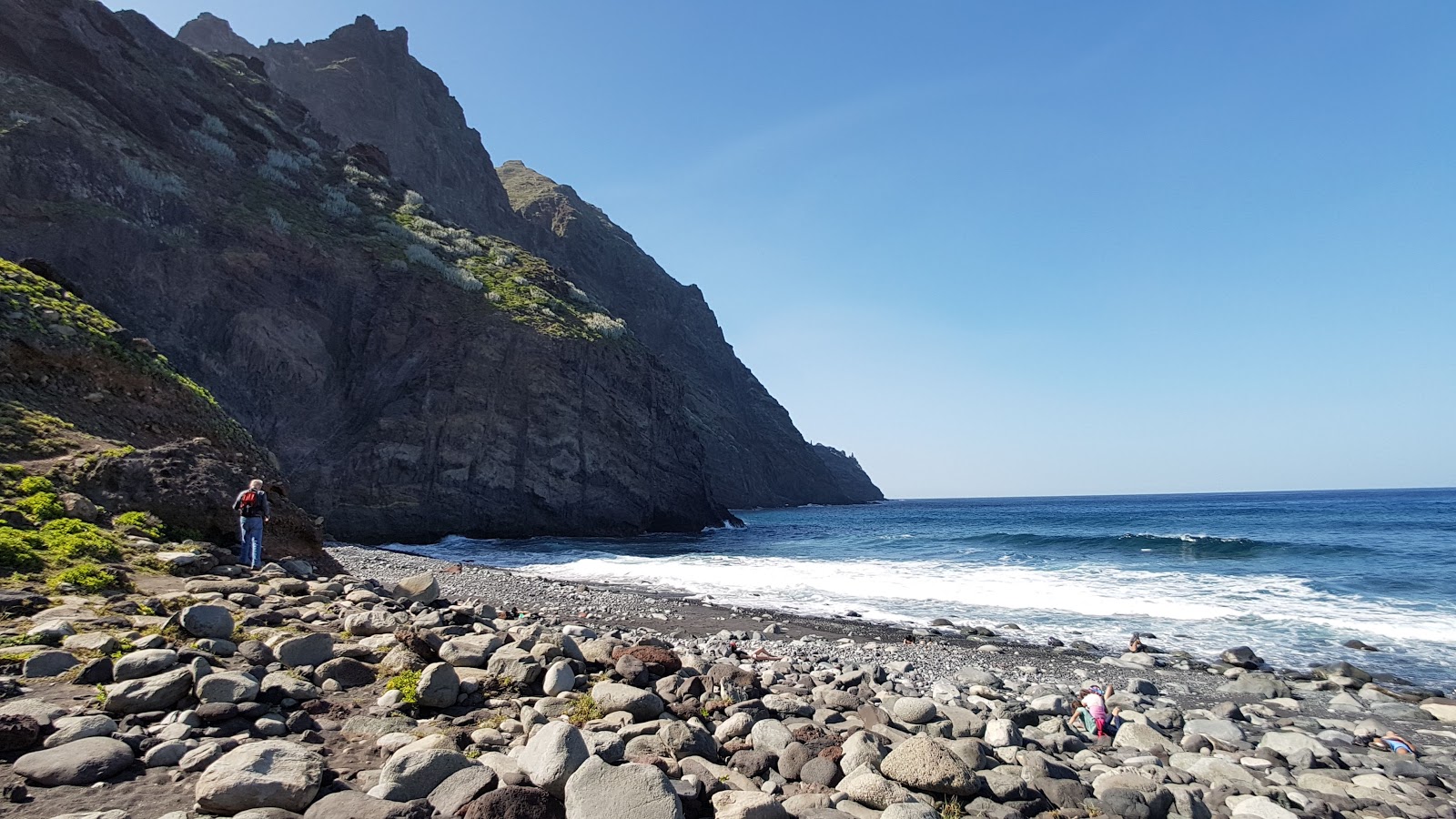 Photo de Playa Tamadiste - endroit populaire parmi les connaisseurs de la détente