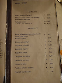 Osteria La Vela à Verona menu