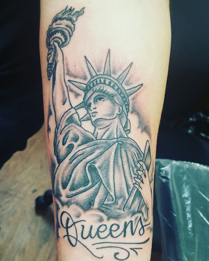 Explore scripture tattoos ideas, creative tattoo ideas in Ridgewood, available at R & D Tattooing