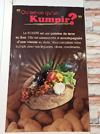 Kumpir Land à Lyon menu