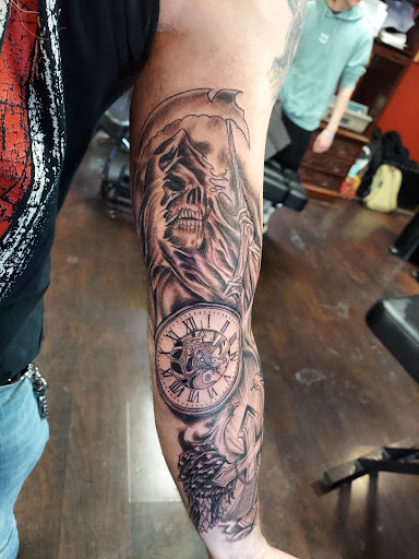 Explore cute spine tattoo ideas, creative tattoo ideas in Lemoyne, available at Ego Ink Tattoo & Body Piercing Shop