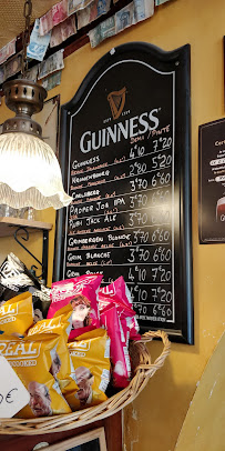 O'Connell's Irish Pub à Rennes carte