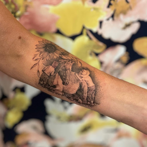 Explore the cure tattoo ideas, creative tattoo ideas in Green Bay, available at Ink Shrink Tattoo by My Tattoo Paige