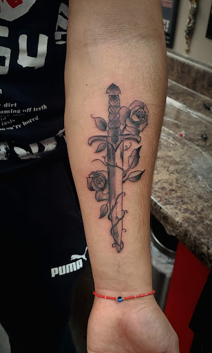 Explore tattoo ideas for father and daughter, creative tattoo ideas in Garden Grove, available at Dr. Tattoo Studio