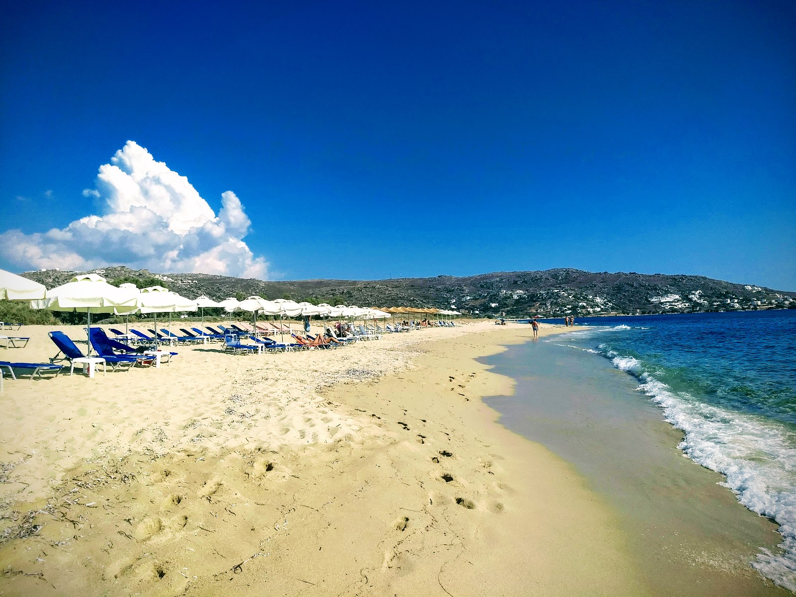 Maragkas beach'in fotoğrafı düz ve uzun ile birlikte