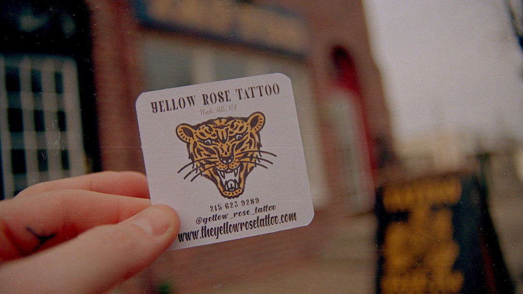 Yellow Rose Tattoo
