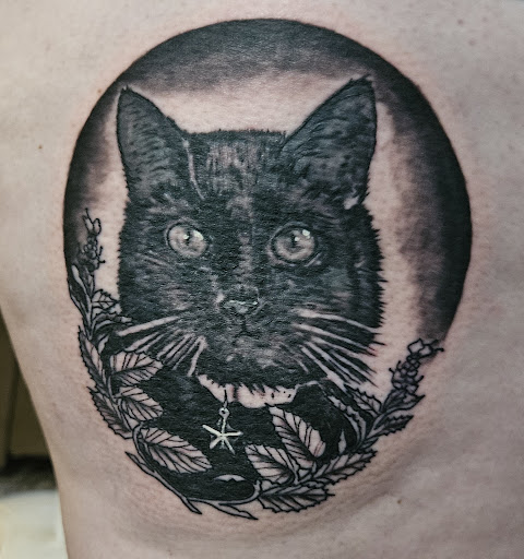 Explore j tattoo ideas, creative tattoo ideas in Waterloo, available at Friki Tiki Tattoo and Gallery