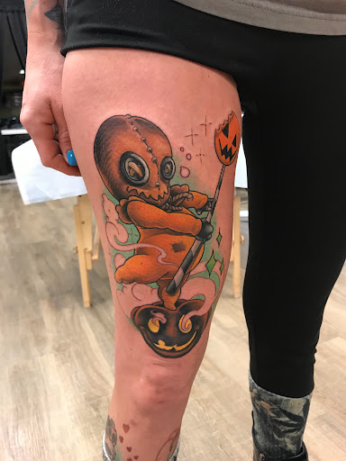 Explore finger tattoo ideas, creative tattoo ideas in Channahon, available at Supersauce Tattoo Company