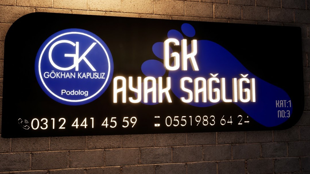 GK Ayak Sağlığı & Podoloji Merkezi - Batık Tırnak, Tırnak Mantarı, Nasır ,Siğil, Diyabetik Ayak Bakımı.