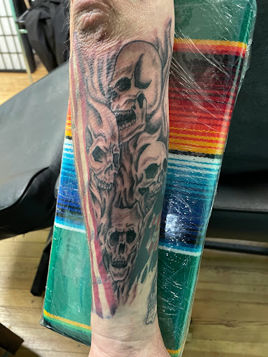 Explore great dane tattoo ideas, creative tattoo ideas in Scranton, available at Black Sheep Tattoo & Piercing Studio