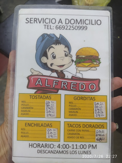 Hamburguesas Alfredo