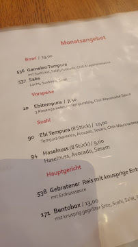 Carte du Maggie Sushi Bar à Munich