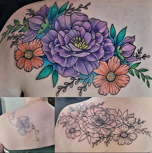 Explore tattoo ideas outline, creative tattoo ideas in Fountain, available at United Tattoo