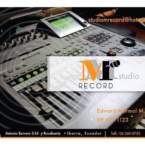 Opiniones de MRecord Studio en Ibarra - Tienda de instrumentos musicales