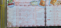 Restaurant indien Le Bombay à Châteauroux (le menu)