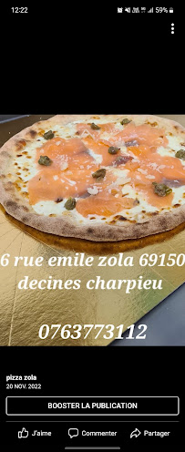 Plats et boissons du Pizzeria pizza zola à Décines-Charpieu - n°1